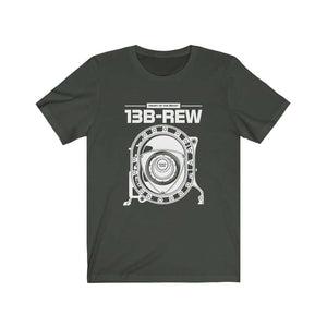 Legendary Japanese engine printed on dark grey  car t-shirt designed for car lovers, car guys, car enthusiasts, JDM lovers and petrolheads