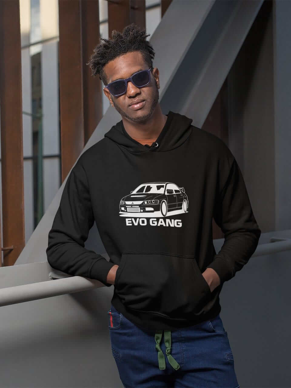 Japanese car printed on black car hoodie, JDM sweatshirt, car guy gift, car lover, car fan, car enthusiast, petrolhead, JDM lover, boyfriend gift idea