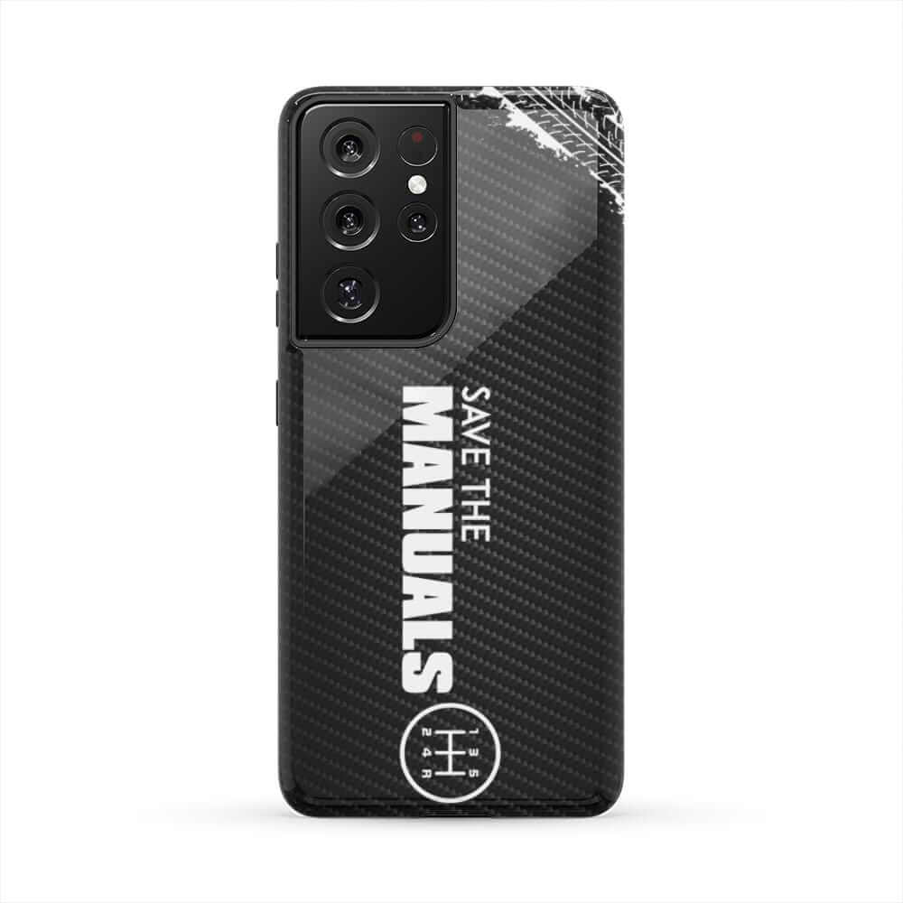 Save The Manuals Car Phone Case