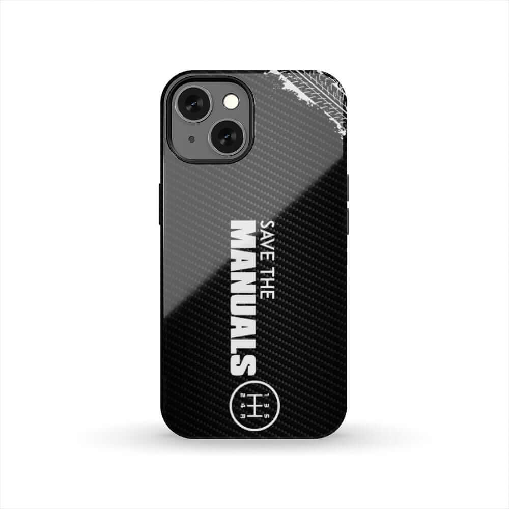 Save The Manuals Car Phone Case