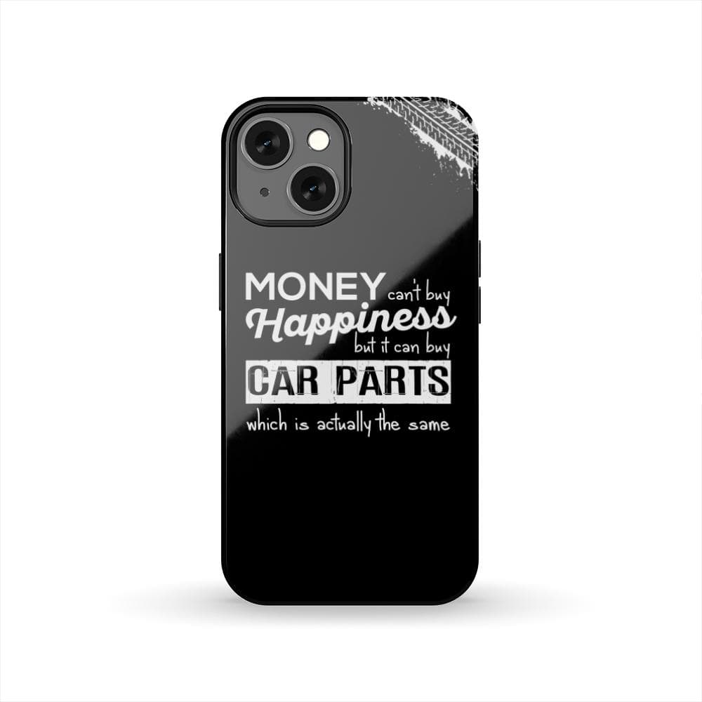More Car Parts = Happiness tough phone case | funny car enthusiast gift