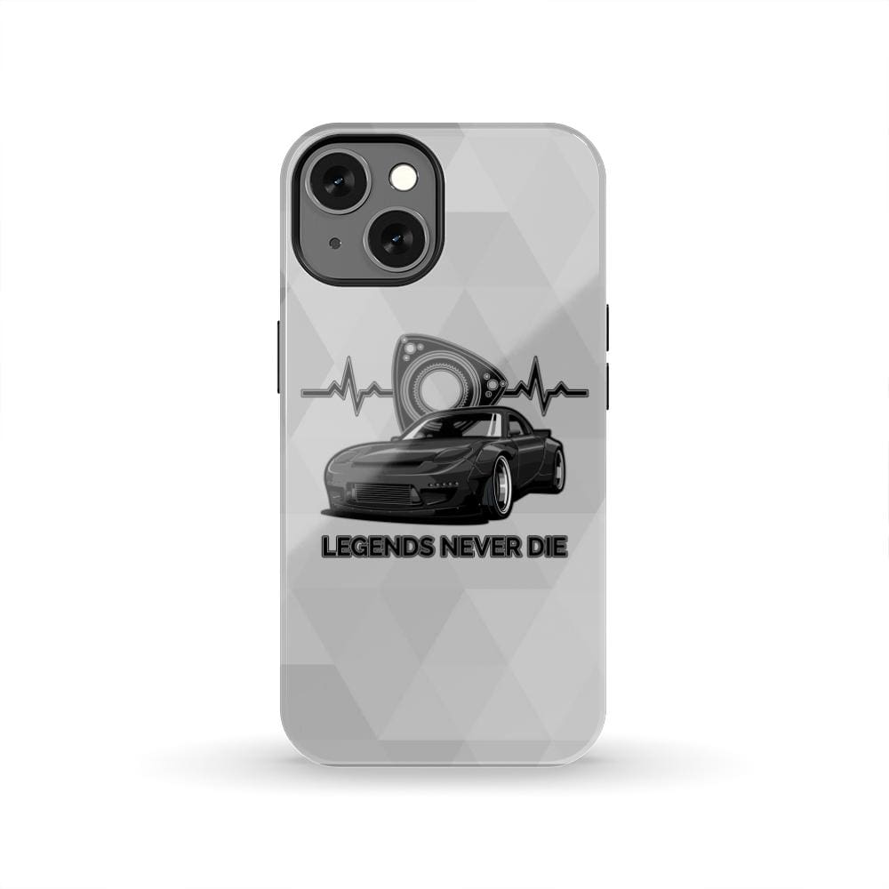 13B-REW Rotary Heartbeat Wankel tough phone case | RX7 JDM car guy gift