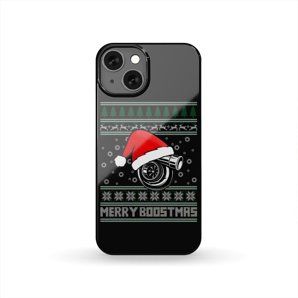 Merry Boostmas Turbo JDM phone case | funny car guy Christmas gift