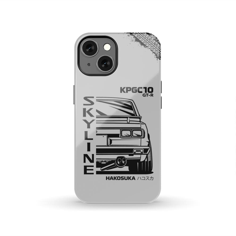 Classic Japanese Car KPGC10 Hakosuka tough phone case | JDM car guy gift