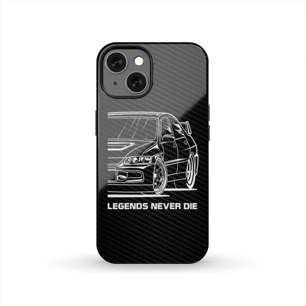 4G63T Lancer Evo IX Legends Never Die tough phone case | JDM car guy gift