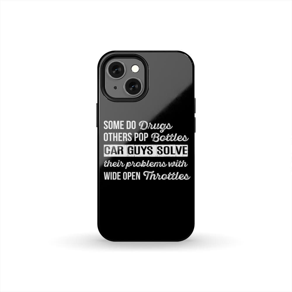 Car Guys Problems Funny Tough Car Phone Case | Car Enthusiast Gift - iPhone 13 Mini Car Guys Problems Funny Tough Car Phone Case | Car Enthusiast Gift - iPhone 13 Mini