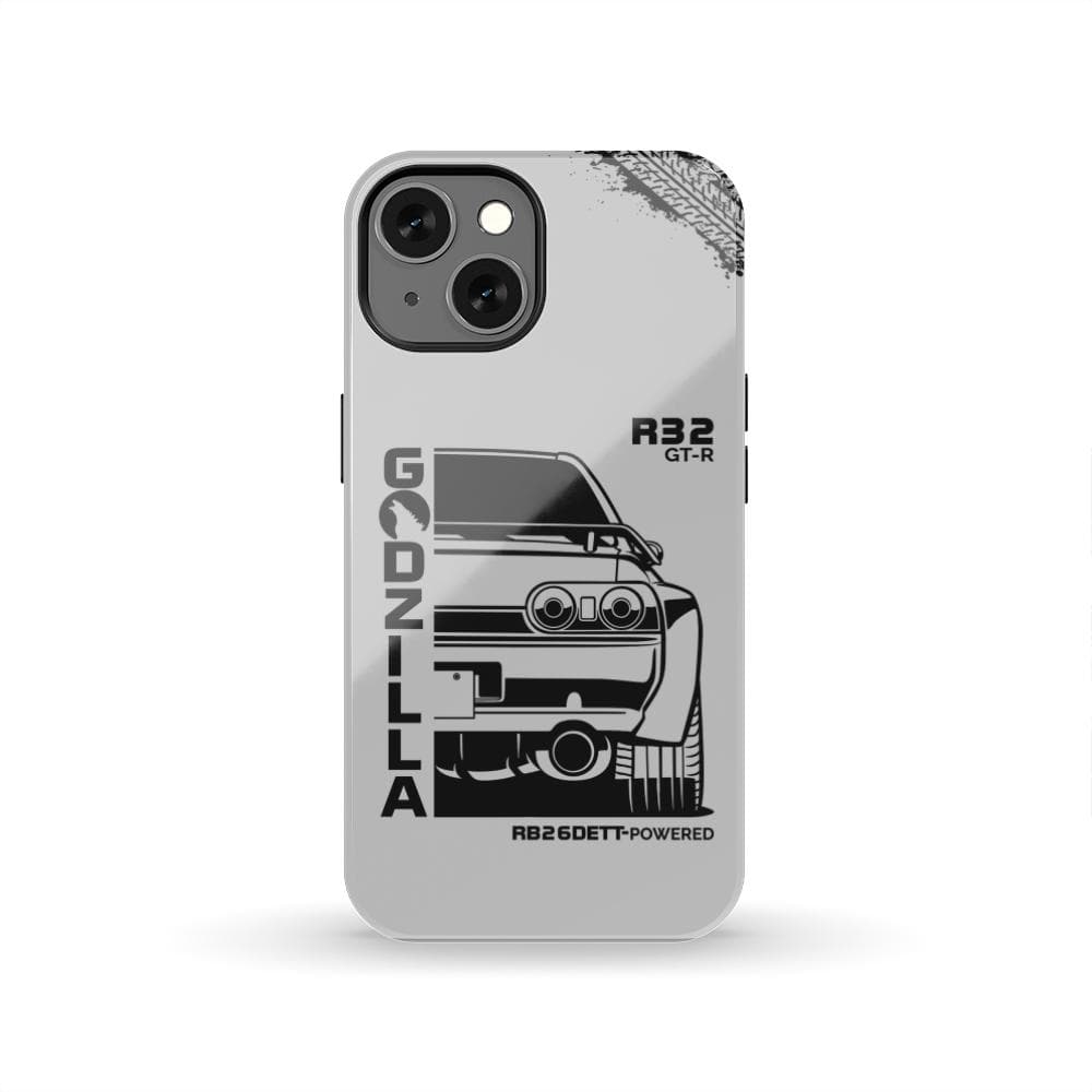 R32 Skyline GTR BNR32 Godzilla tough phone case | JDM car guy gift