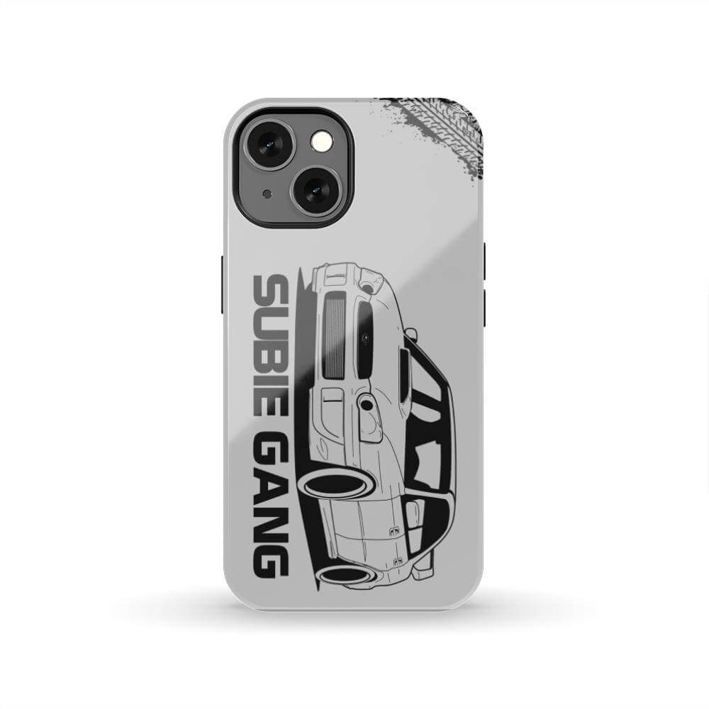 Subie Gang EJ20 EJ25 WRX STI tough phone case | Subaru car guy gift