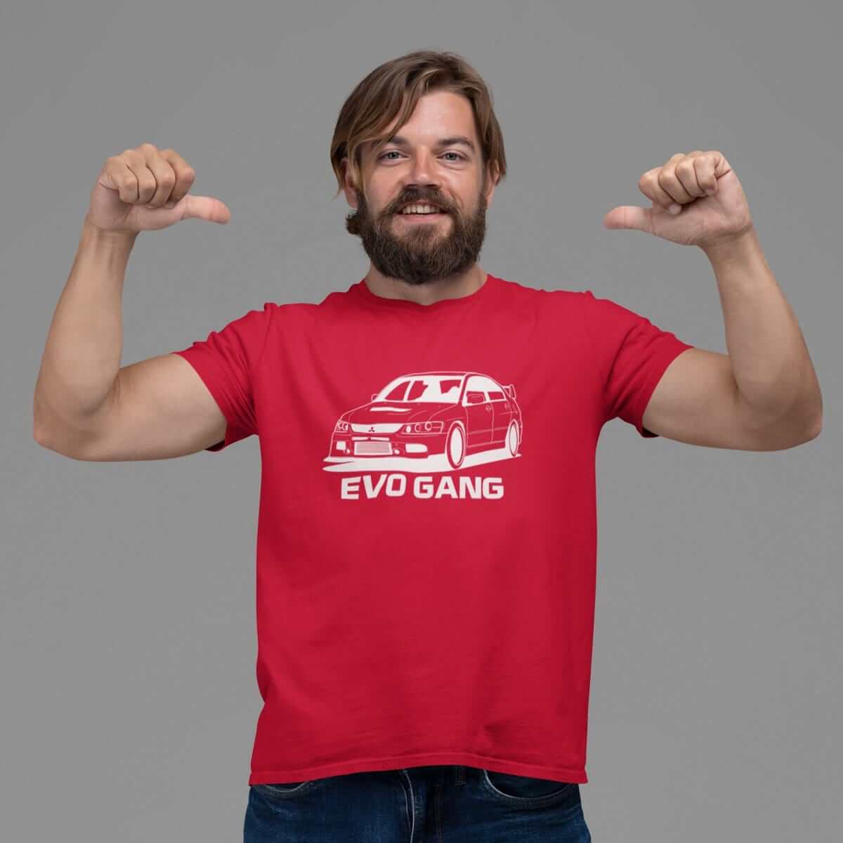 Japanese car printed on red car t-shirt, JDM tee, car guy gift, car lover, car fan, car enthusiast, petrolhead, JDM lover, boyfriend gift idea