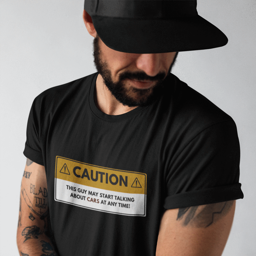 man-with-black-car-tshirt,-caution-this-guy-may-start-talking-about-cars-at-any-time,-car-fans,-car-guys,-car-lovers,-car-enthusiasts,