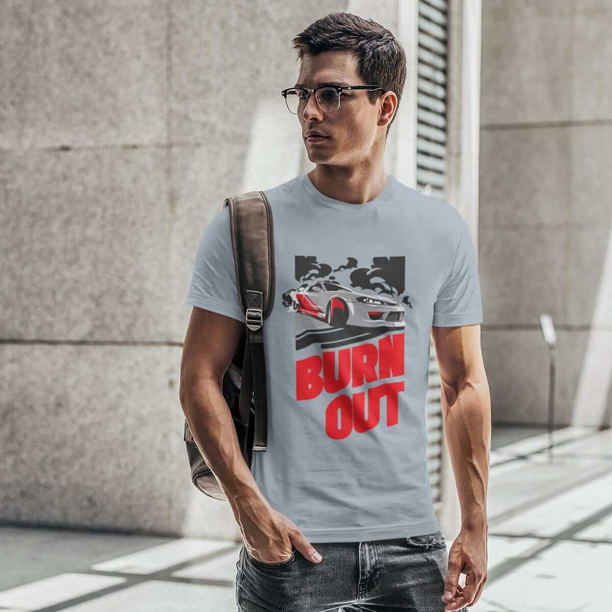 Japanese car printed on light blue car t-shirt, JDM tee, car guy gift, car lover, car fan, car enthusiast, petrolhead, JDM lover, boyfriend gift idea