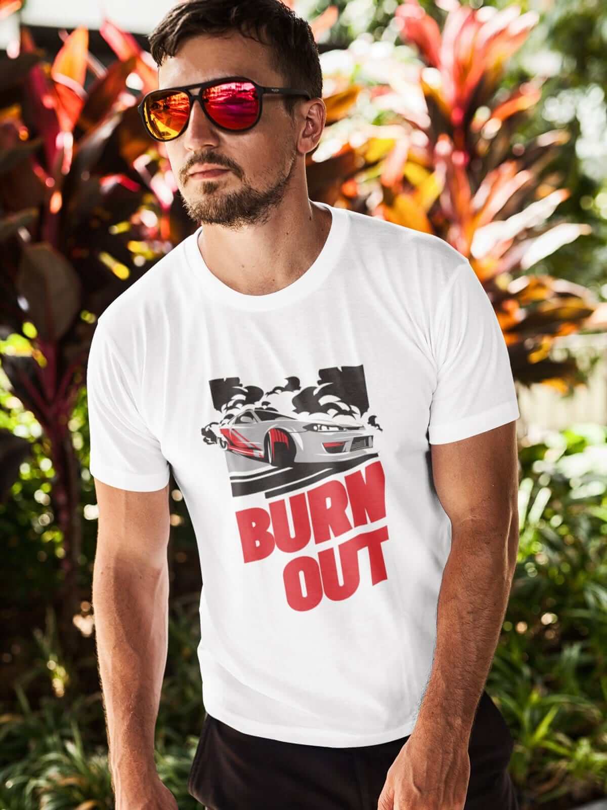 Japanese car printed on white car t-shirt, JDM tee, car guy gift, car lover, car fan, car enthusiast, petrolhead, JDM lover, boyfriend gift idea