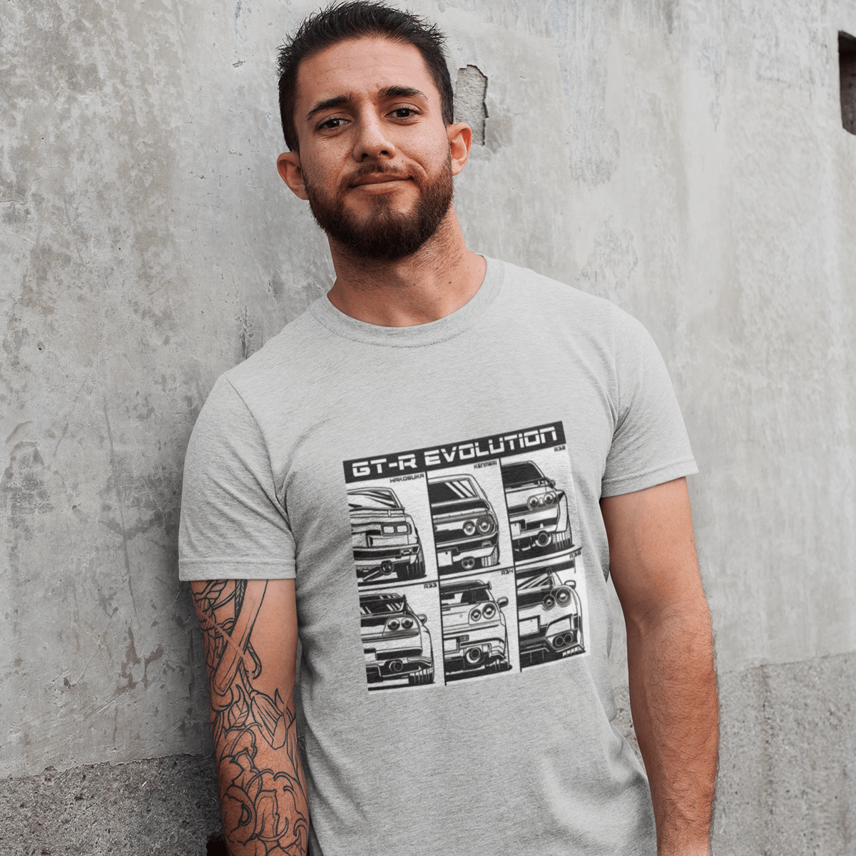 Japanese car printed on athletic heather car t-shirt, JDM tee, car guy gift, car lover, car fan, car enthusiast, petrolhead, JDM lover, boyfriend gift idea