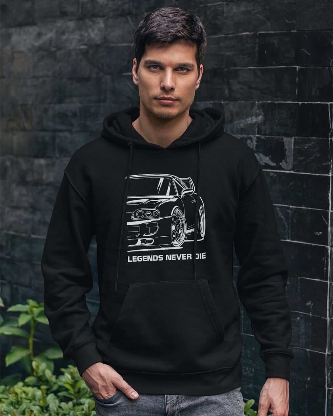 mkiv supra black hoodie, jdm hoodie, car guy hoodie