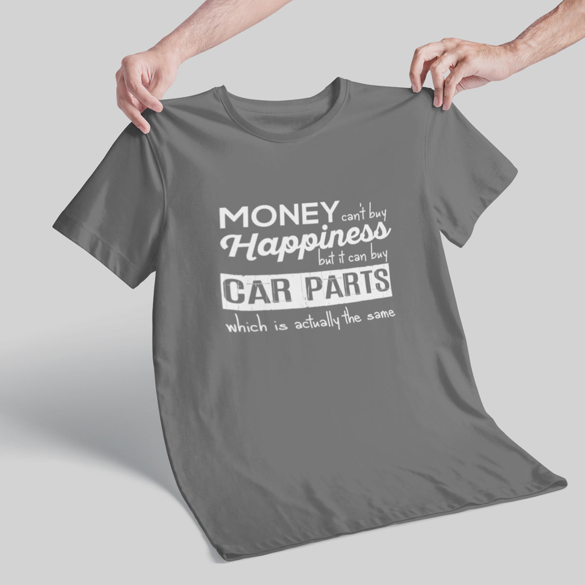 More Car Part is Equal to Happiness - Custom Shirt