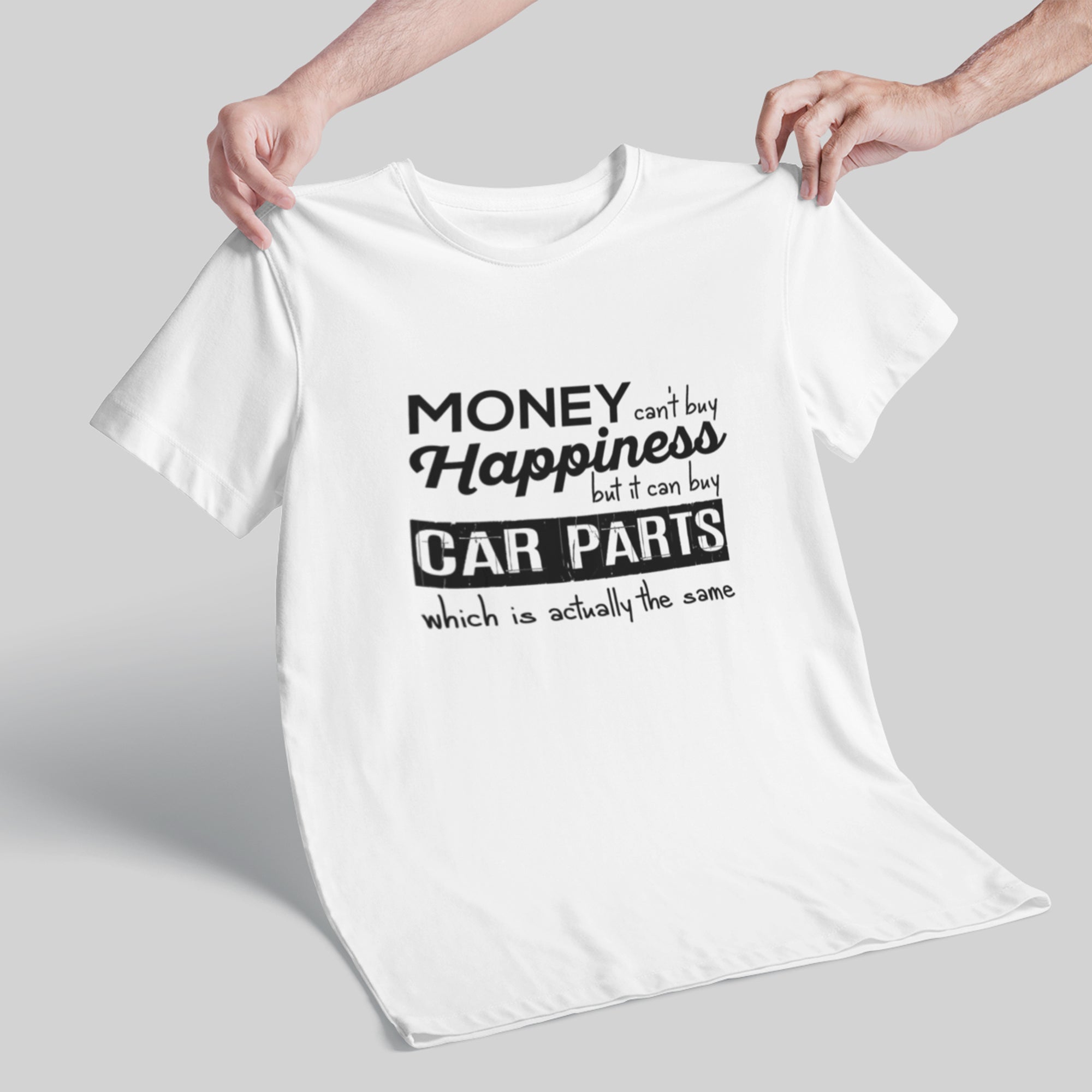 More Car Part is Equal to Happiness - Custom Shirt