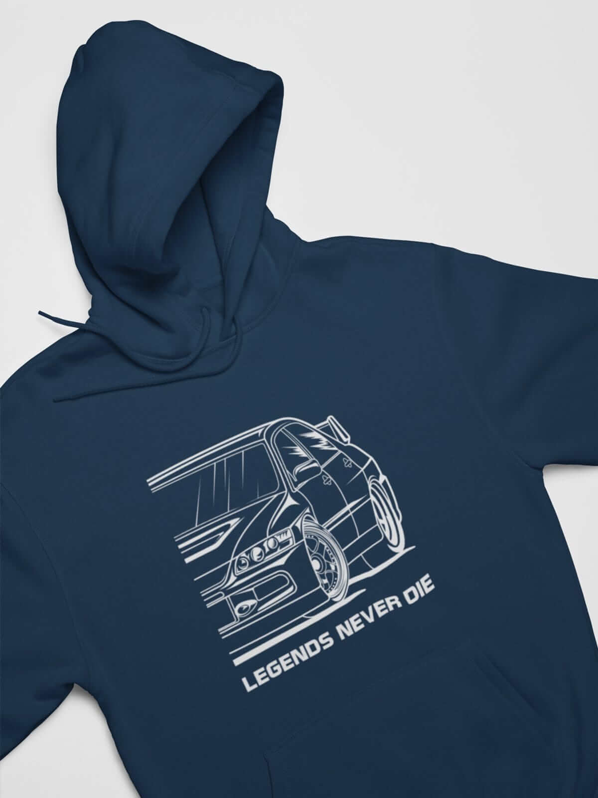 Japanese sports car printed on navy car hoodie, JDM sweatshirt, car guy gift, car lover, car fan, car enthusiast, petrolhead, JDM lover, boyfriend gift idea,