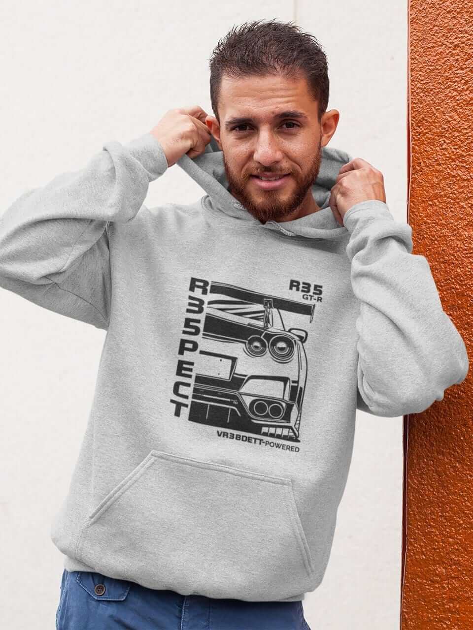 R35 GT-R JDM Sports Car Hoodie | Car Enthusiast Gift