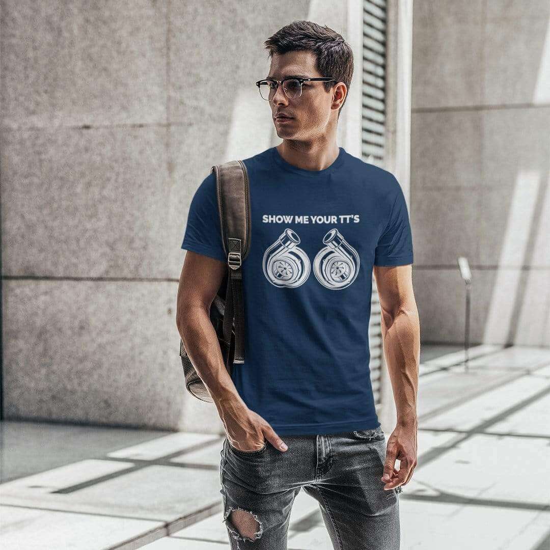 funny navy t-shirt for car guys, car t-shirt for car lovers, turbo, jdm t-shirt