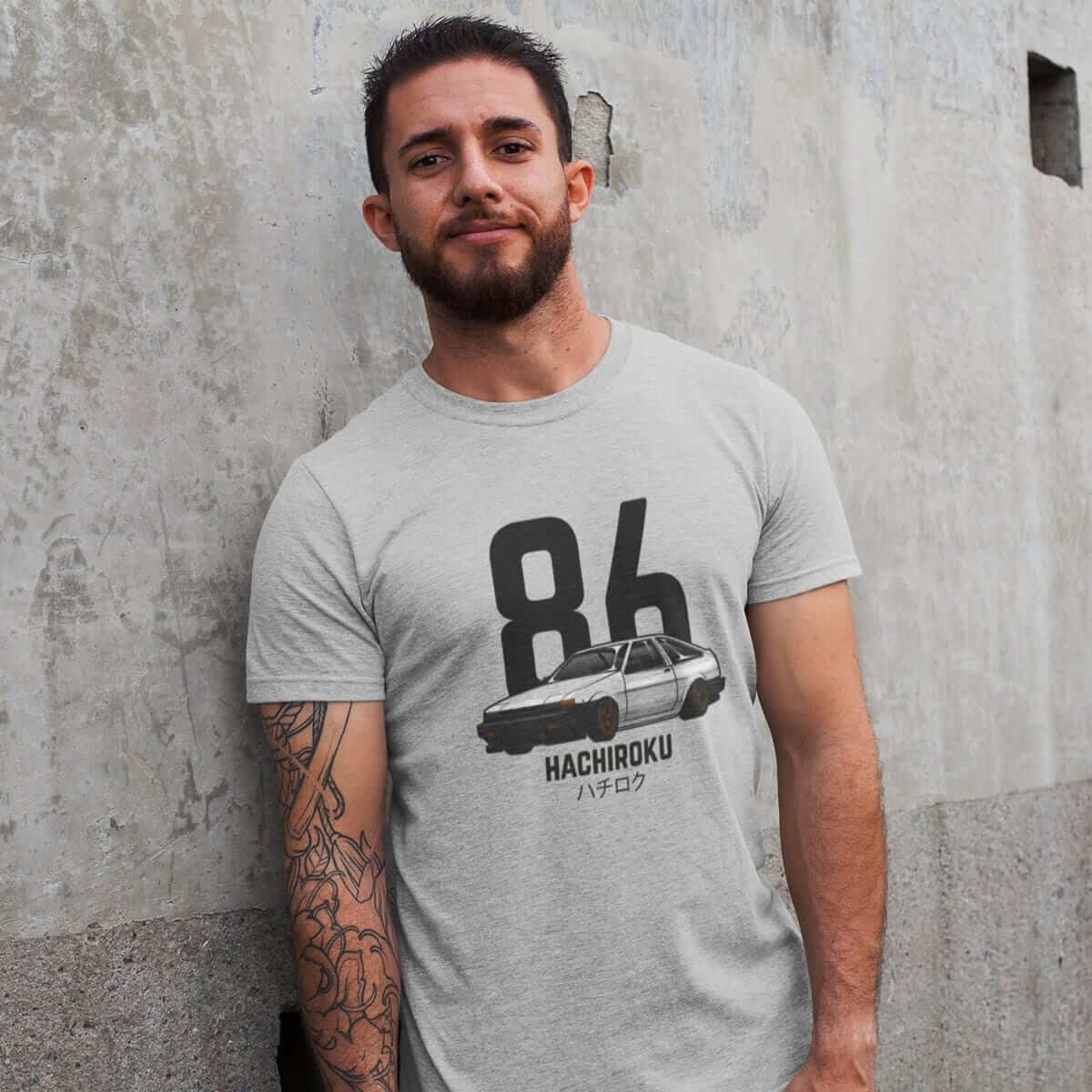 Japanese car printed on athletic heather car t-shirt, JDM tee, car guy gift, car lover, car fan, car enthusiast, petrolhead, JDM lover, boyfriend gift idea